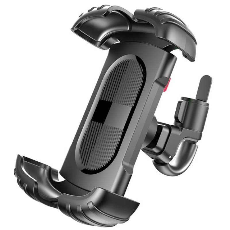 Bicycle Phone Holder Handlebar for Shooting Equipment Black