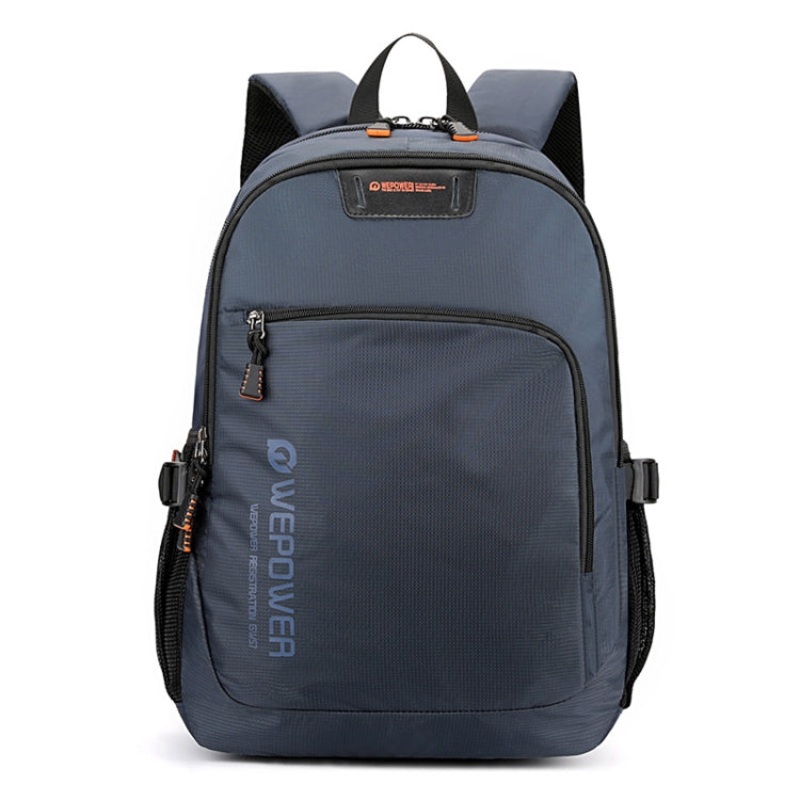 Large Capacity Business Travel Computer Backpack (Dark Blue) for Men