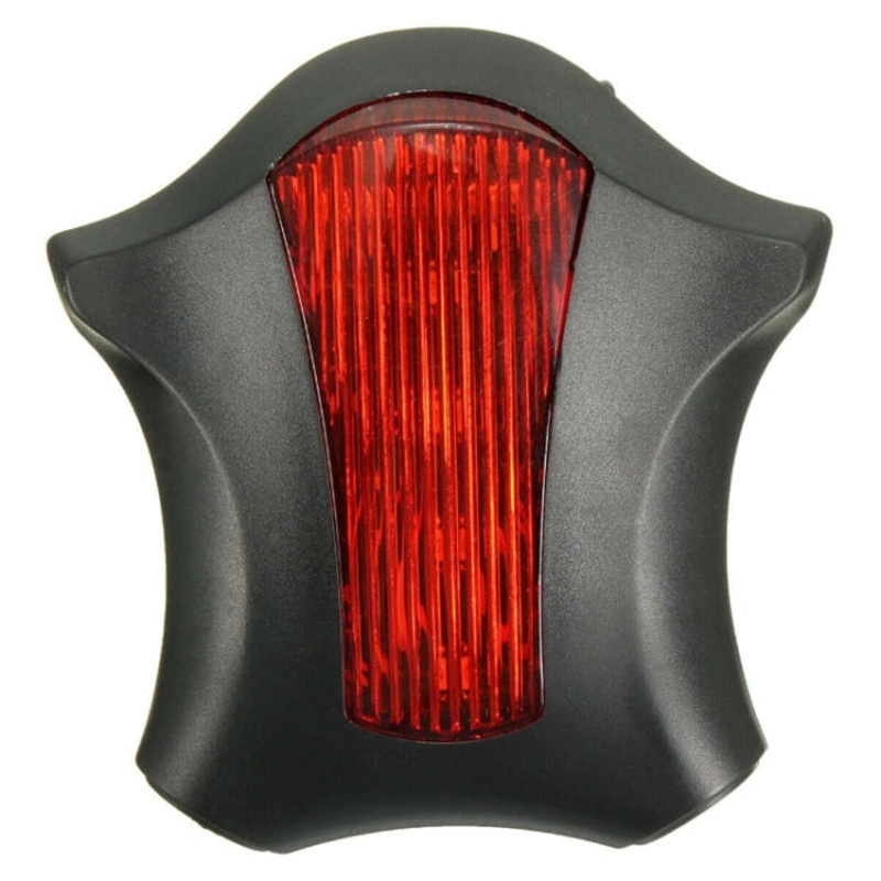 Starfish 5 LED Bicycle Laser Tail Light Safety Lights Mountain Bike Accessories (Red)