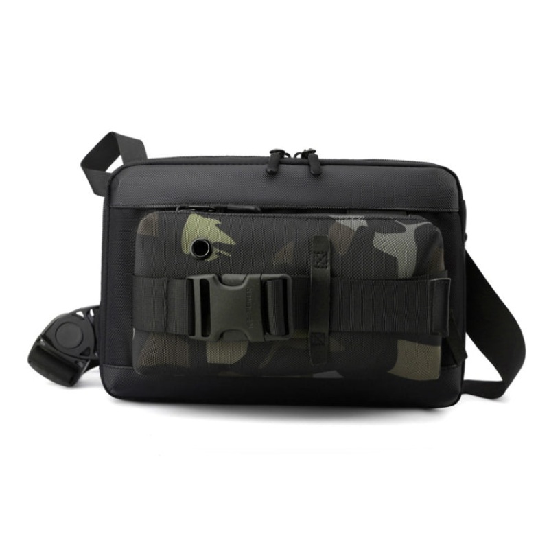 Camouflage Functional Messenger Bag Men Chest Bag (Camouflage)