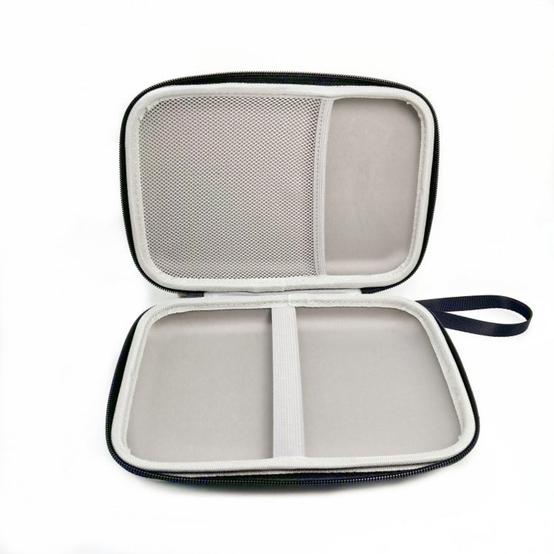 Led Neck Hands-free Reading Light Storage Package Outdoor Travel Protection Box (Black)
