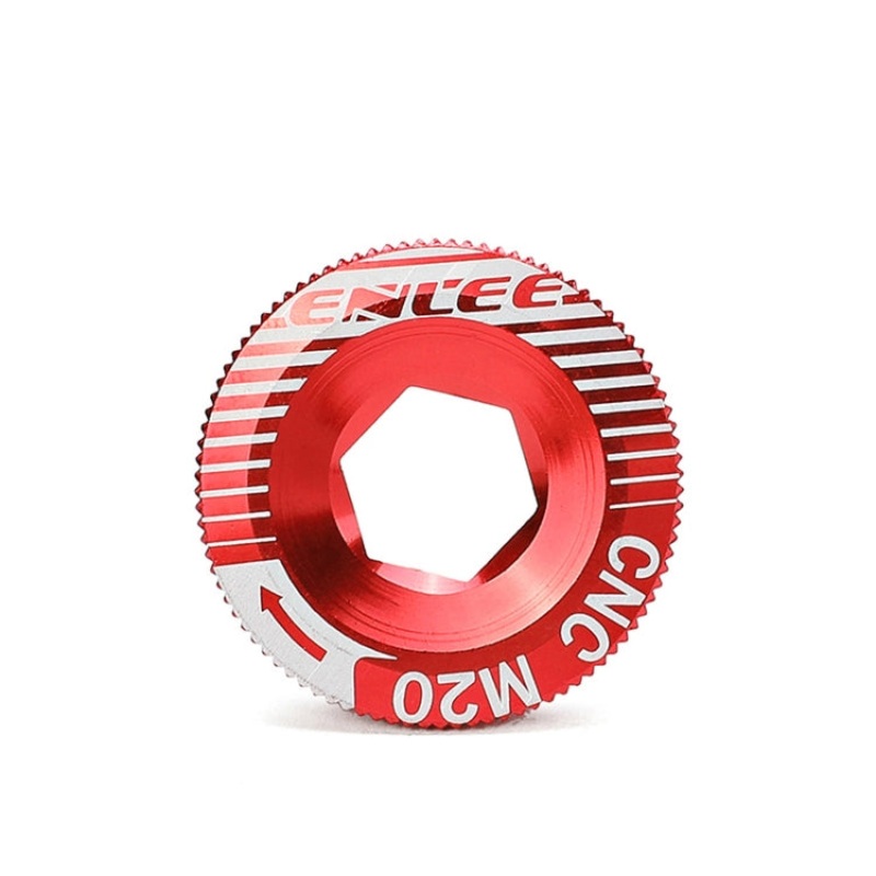 Aluminum Crank Cover for Bicycle Discs for IXF Crank Accessories (Red)