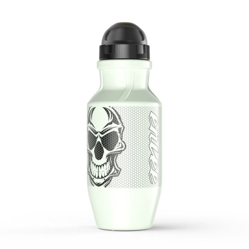 Bicycle Water Cup Squeeze Fitness Sports Bottle With Dust Cap 550ml (Gray)