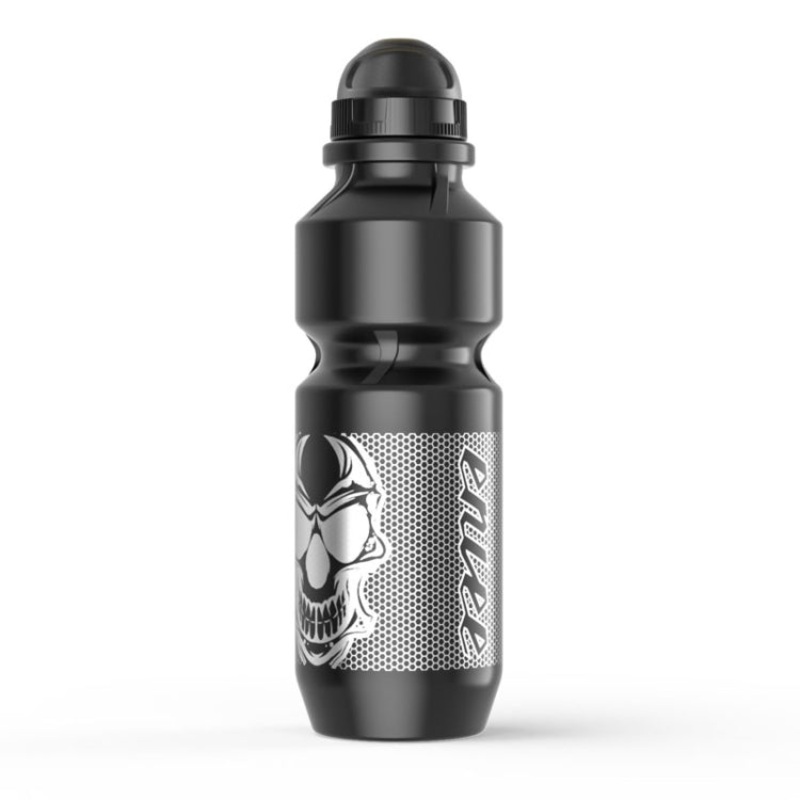 Bicycle Water Cup Squeeze Fitness Sports Bottle With Dust Cap 750ml (Black)