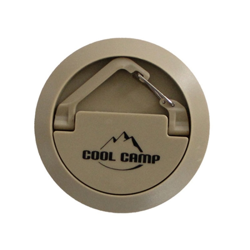 Outdoor Camp Magnetic Hook Tent Camping Car Light Hanging (Khaki)