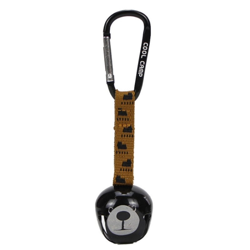 Outdoor Camping Climbing Hiking Backpack Pendant Bell Keychain Decoration (Various colors available)