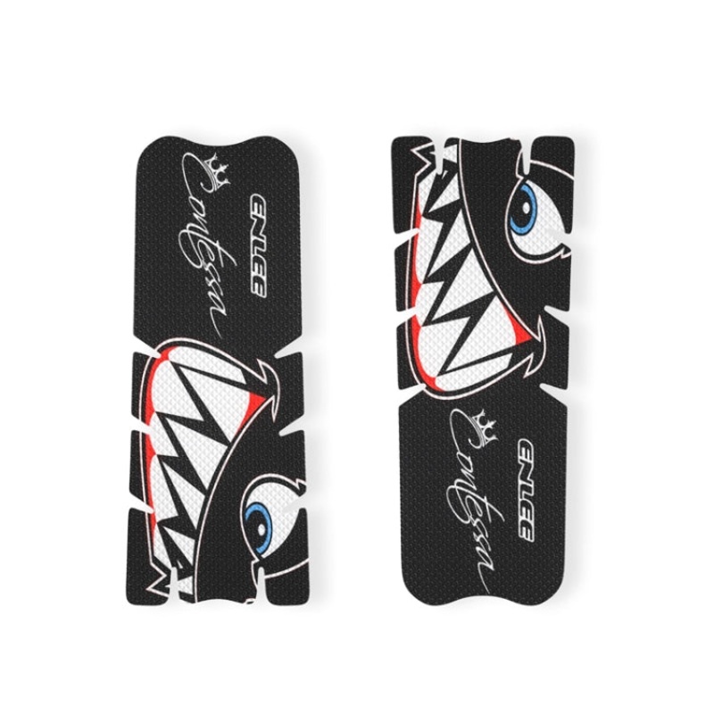 Bicycle Crank Protective Covers Universal Decoration for Mountain and Road Bikes (Shark)