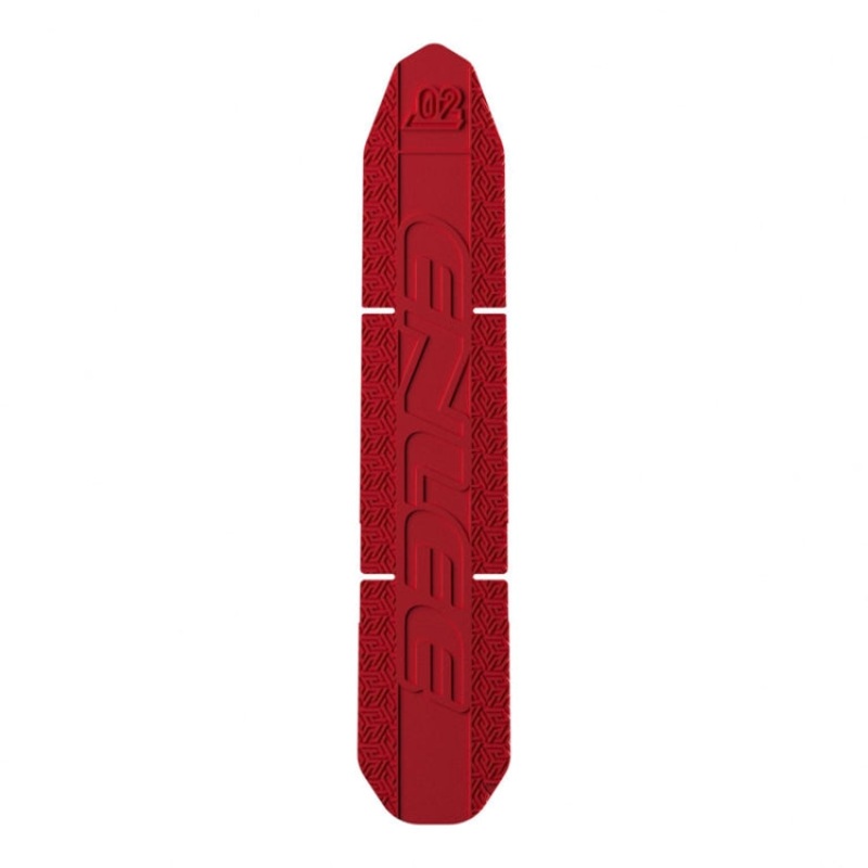 Bicycle Frame Protectors Mountain Bike Road Bumper Covers Downtube Guards (Red)