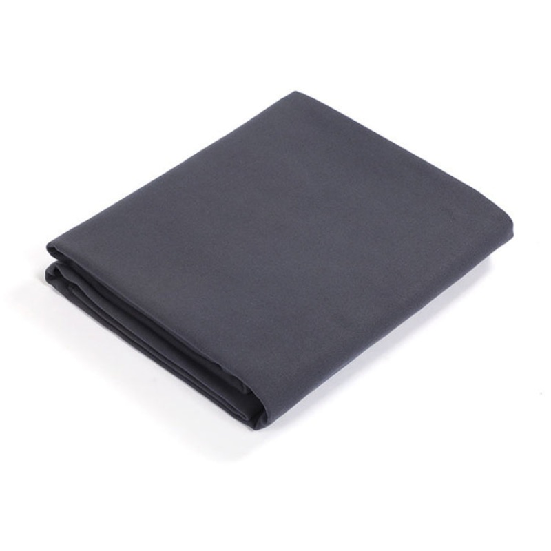Yoga Blanket Upside Down Aid Sweat Absorbent Non-Slip Meditation Blanket (Light Gray)