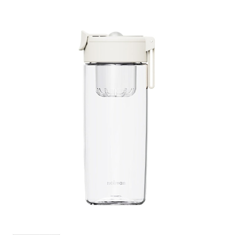 Large Capacity Transparent Magic Ball Magnetic Bomb Tea Warehouse Tritan Sports Cup (550ml)
