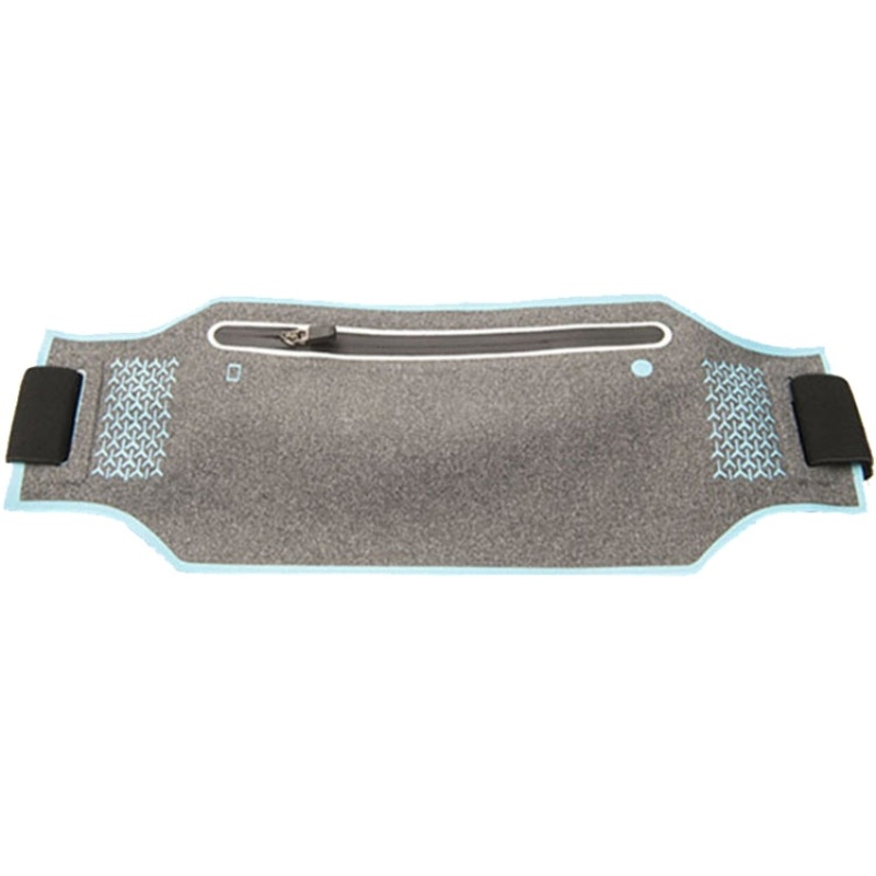 Ultra-Thin Outdoor Waterproof Waist Pack Lightweight Storage Sports Belt (Blue)