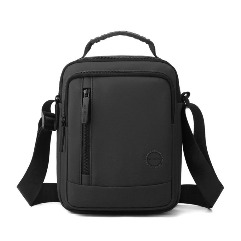 Large Black Men Shoulder Casual Holding Messenger Bags (One Size)