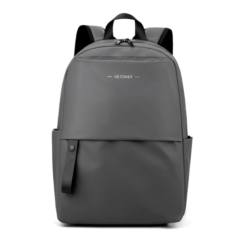 Lightweight Outdoor Travel Commute Waterproof Large Capacity Computer Backpack (Grey)