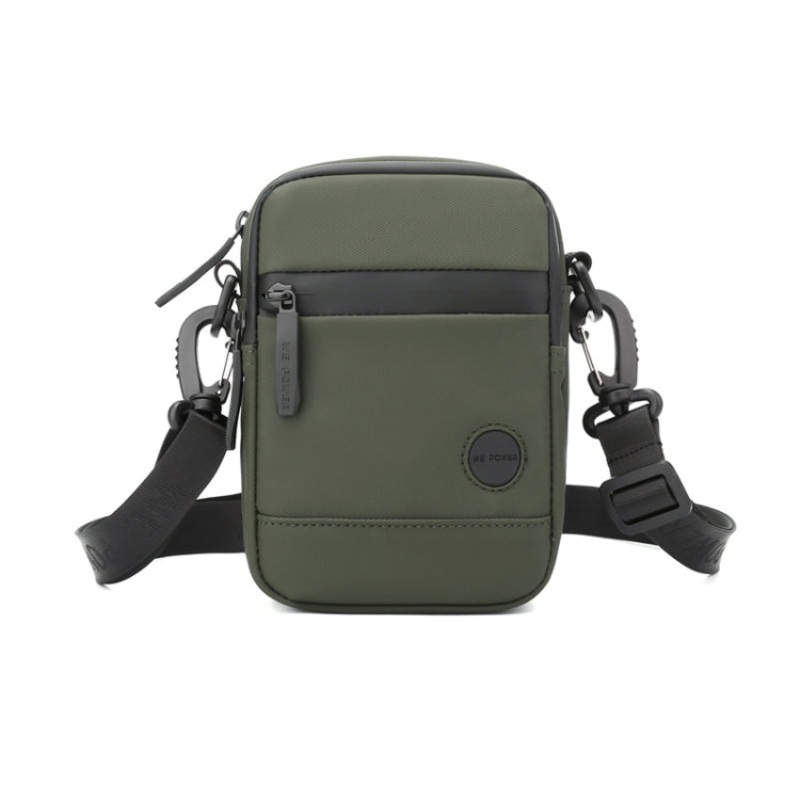 Small Hanging Multi Functional Mobile Phone Bag for Shoulders (Army Green)