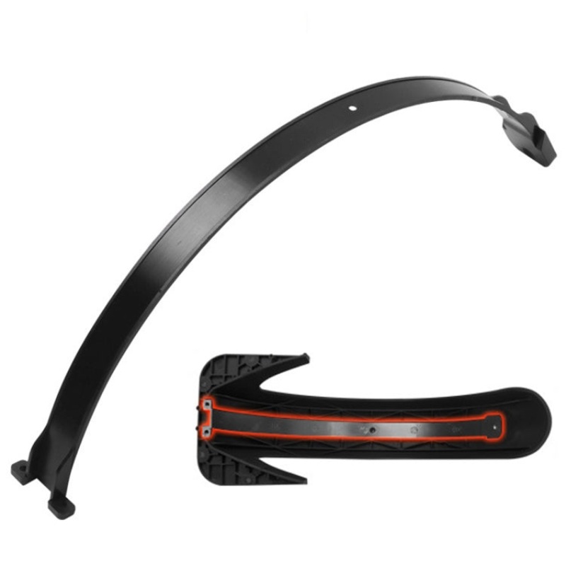 For Ninebot Max G30 Electric Scooter Parts Fender Tail Light Line Cover(Black)