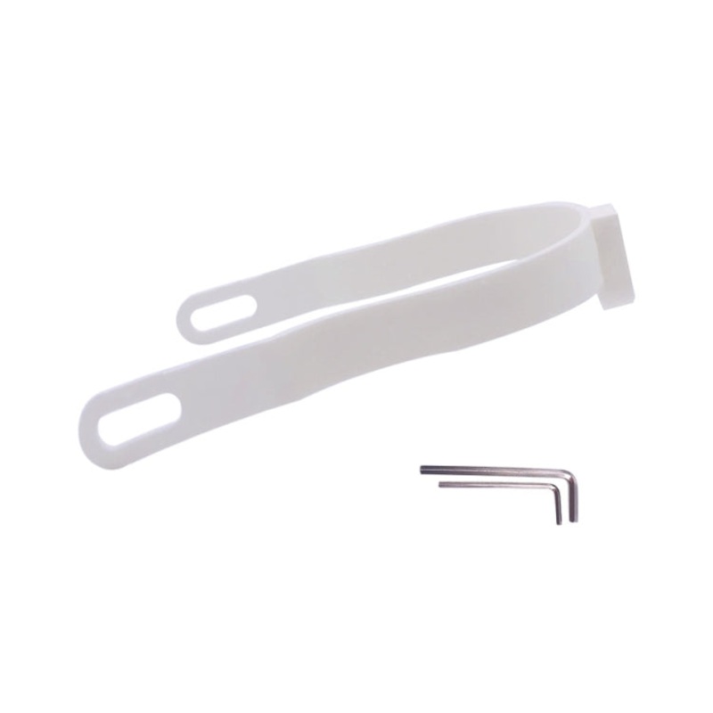 For Xiaomi Mijia M365 Scooter Bracket Accessories Rear Fender Shock Absorbing Bracket(White)