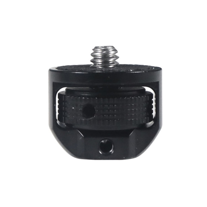 Camera Conversion Screw 1/4 Inch Adapter for DJI Pocket2 /Insta360 ONE X2 (Black)