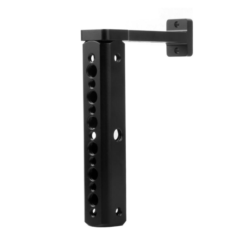 Handlebar Extended Handheld Support Monitor Stand Mount for DJI Ronin-S (Black)