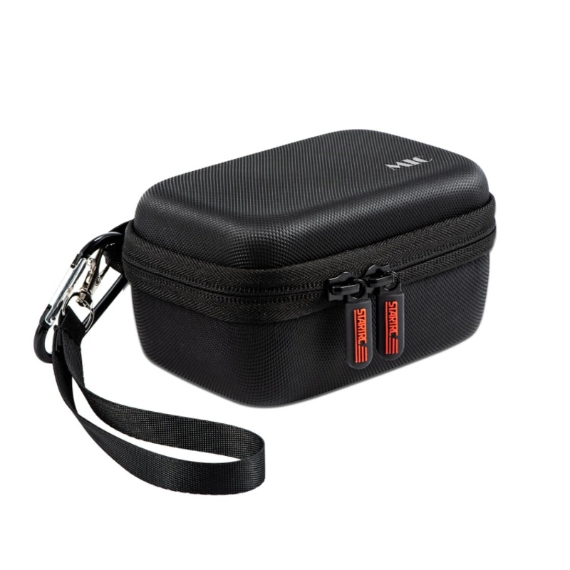 STARTRC Diamond Texture PU Leather Storage Bag for DJI Mic (Black)