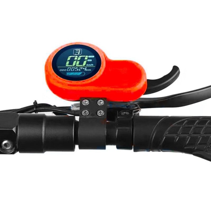 For KUGOO M4 Pro Electric Scooter Instrument Cover Display Silicone Case(Red)