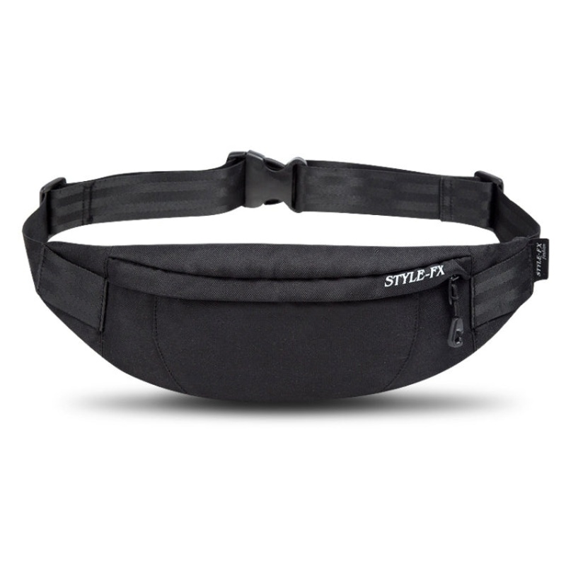 Men Waist Bag Multi-Function Outdoor Sports Small Bag (Black)