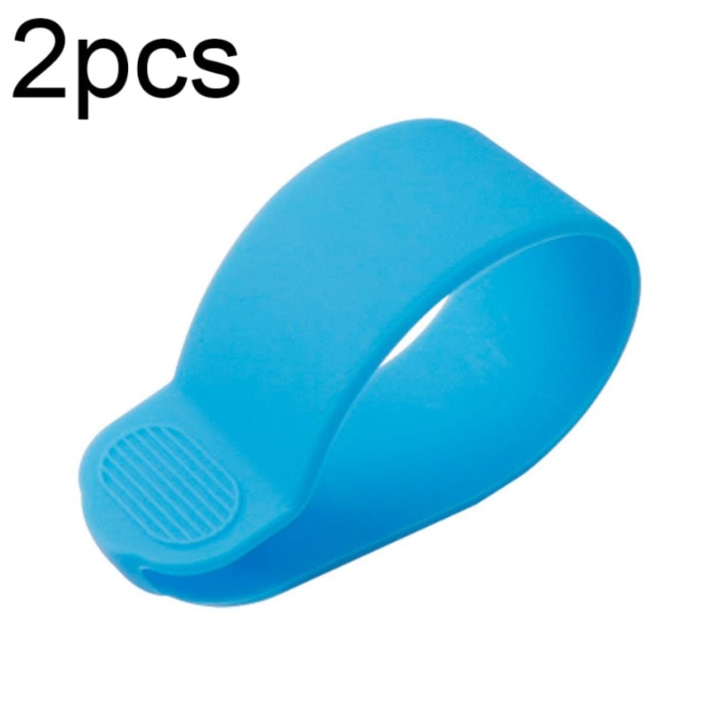 X0211 2pcs Scooter Accelerator Dial Silicone Case Dial Cover For Xiaomi M365/1S/Pro/MAX G30/ES2(Blue)