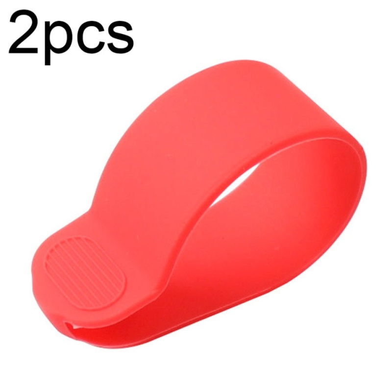 X0211 2pcs Scooter Accelerator Dial Silicone Case Dial Cover For Xiaomi M365/1S/Pro/MAX G30/ES2(Red)