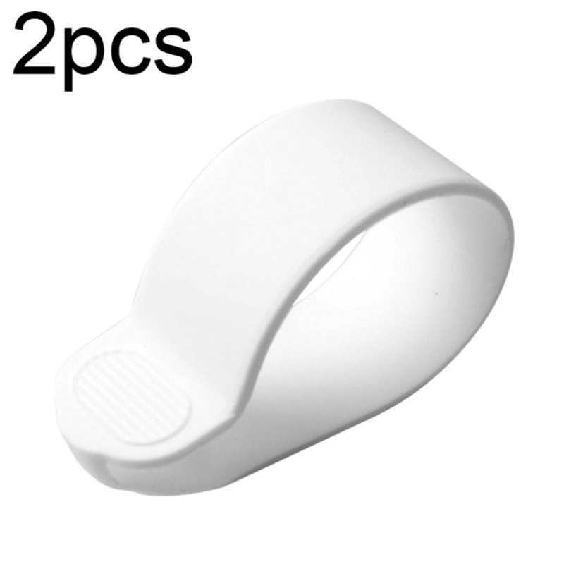X0211 2pcs Scooter Accelerator Dial Silicone Case Dial Cover For Xiaomi M365/1S/Pro/MAX G30/ES2(White)