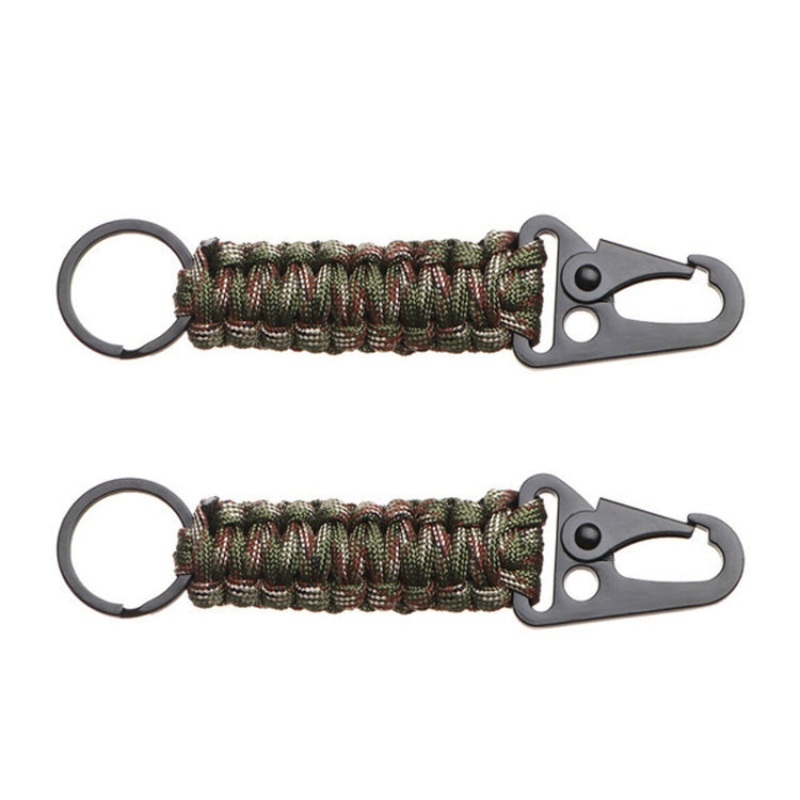 Outdoor Climbing Eagle Beak Buckle Umbrella Rope Key Hanging Buckle (Army Green Camouflage)