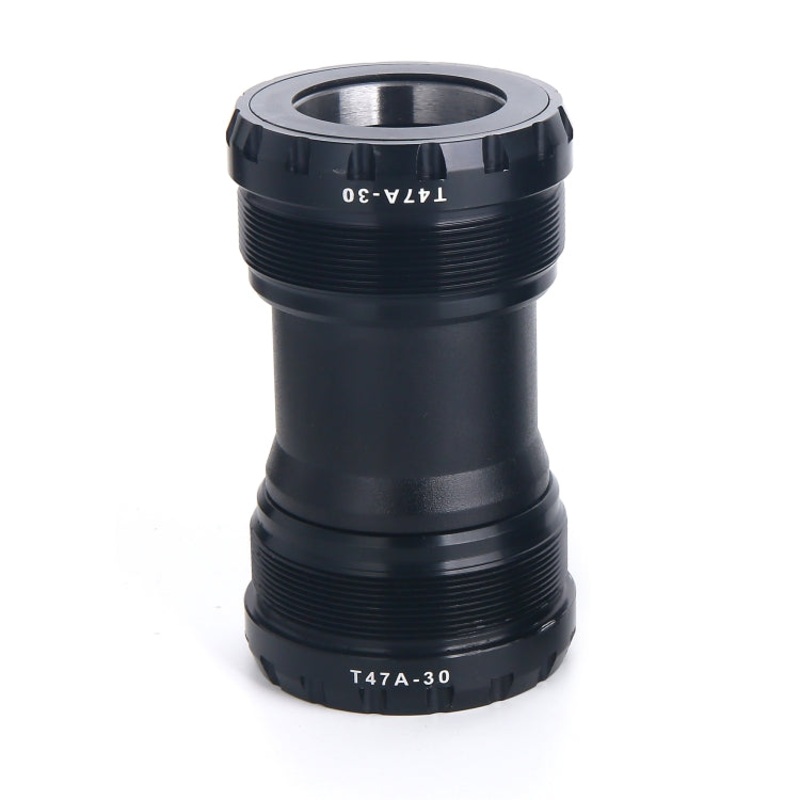 T47A30 Bottom Bracket Fits 68mm/73mm Width of Bicycle Frame(Black)