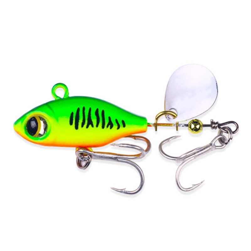 HENGJIA Submerged VIB Fake Lures Sequin Lures, Size: 4.8cm 7g(1)