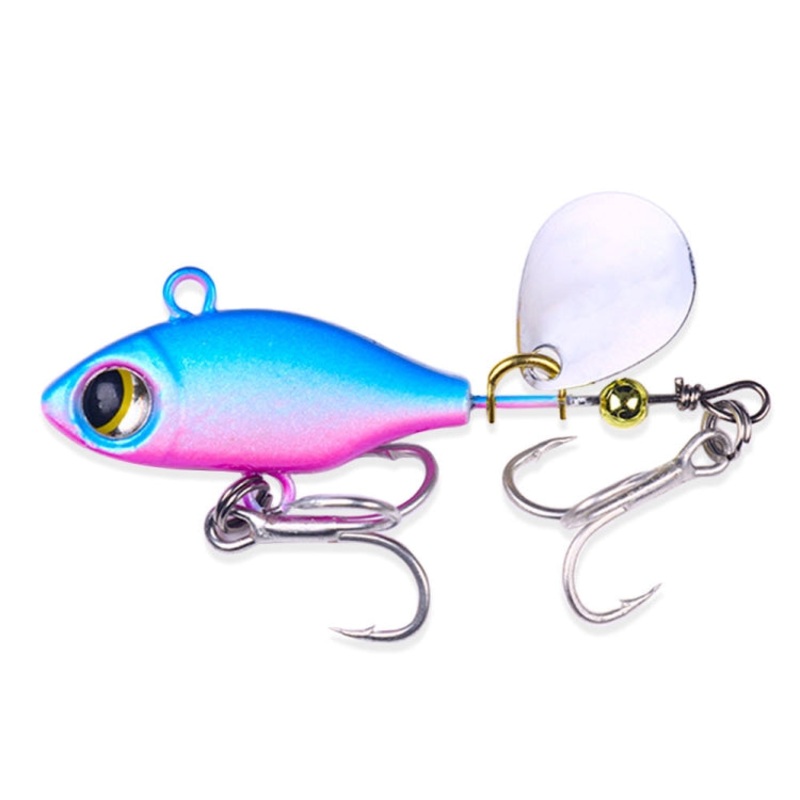 HENGJIA Submerged VIB Fake Lures Sequin Lures, Size: 4.8cm 7g(2)