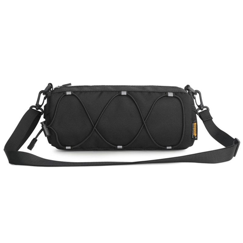 Waterproof Outdoor Sports Cycling Front Bag for Bicycle Handlebar (Full Black)