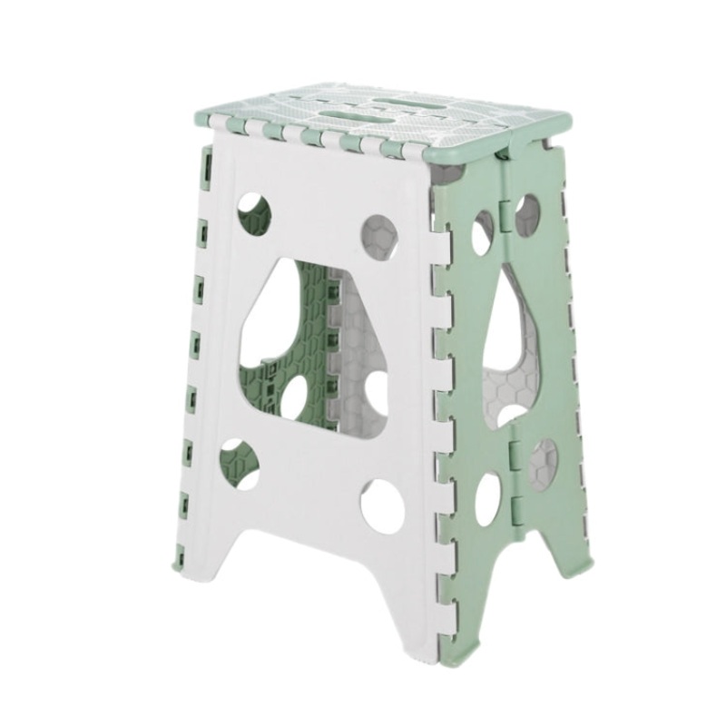 Convenient Folding Home Outdoor Thickened Portable Stool Large (Green)