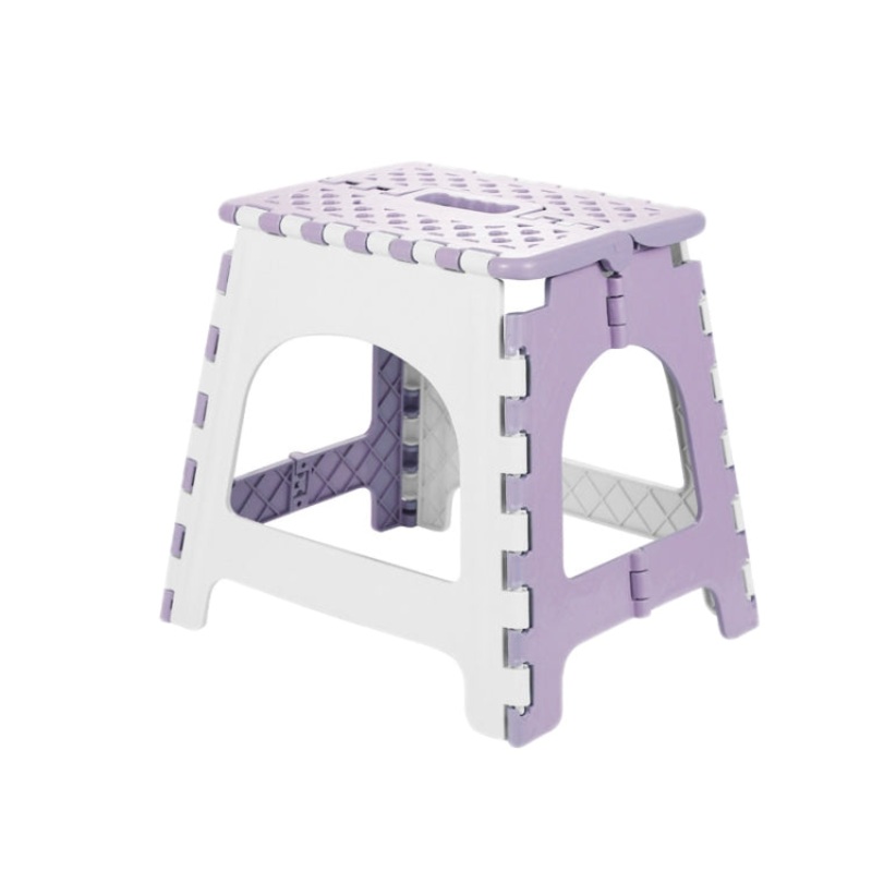 Convenient Folding Portable Stool (Violet Medium)