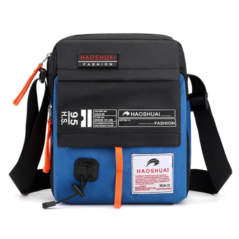 Men Crossbody Bag Sports Casual Shoulder Bag - Sky Blue (206)