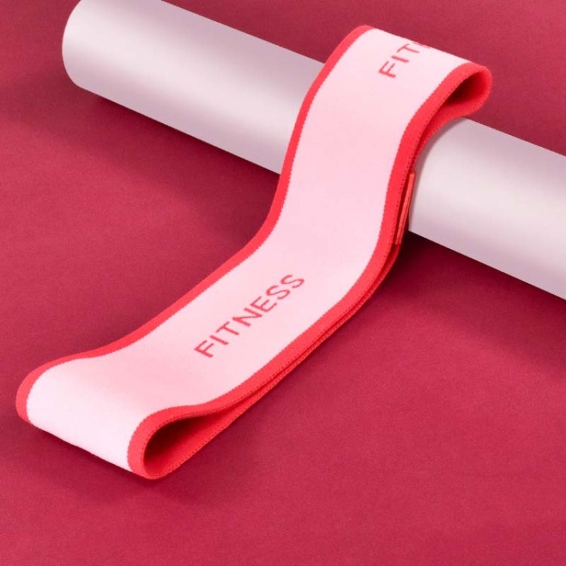EADEN Hip and Leg Training Stretch Band Fitness Rally Band Size S (40lb) Pink
