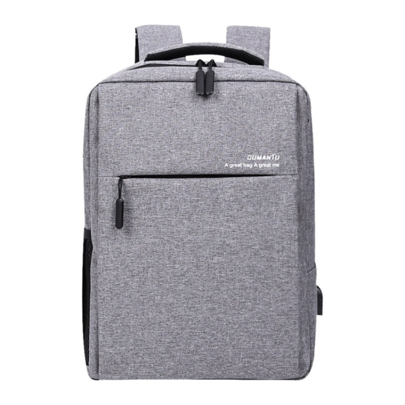 Shoulder Bag Laptop Computer Backpack (Gray)