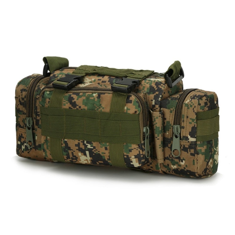Sports Outdoor Fishing Waterproof Waist Bag Photography Multifunctional Bag (JungleDigital) [Gray]