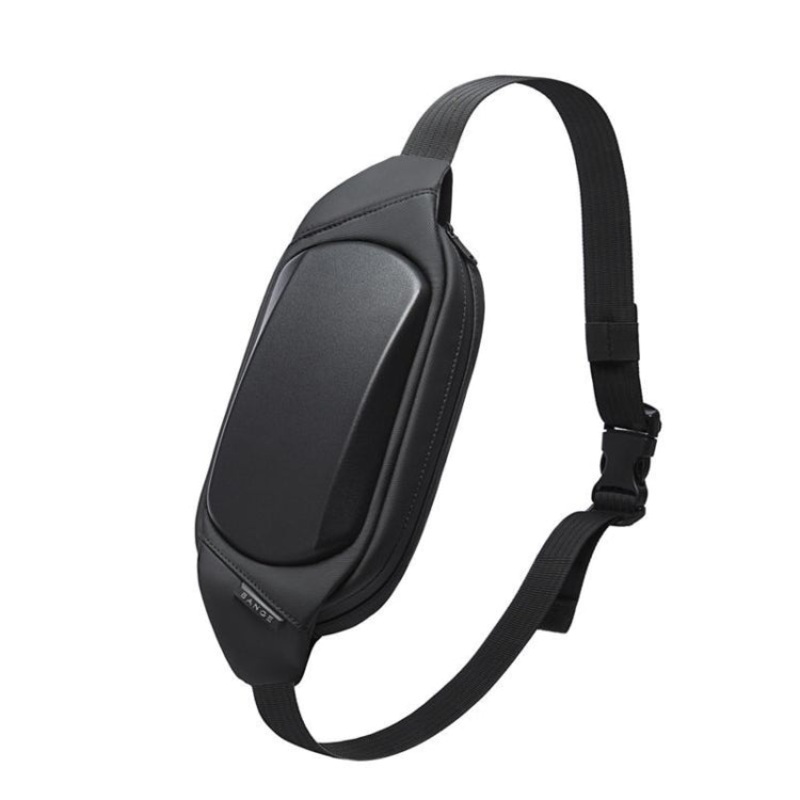 Waterproof Hard Shell Crossbody Bag (Black)