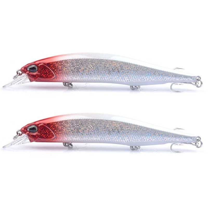 2 PCS SH70 13.4cm/17.5g Long-distance Casting Type Big Mino Lure(7)