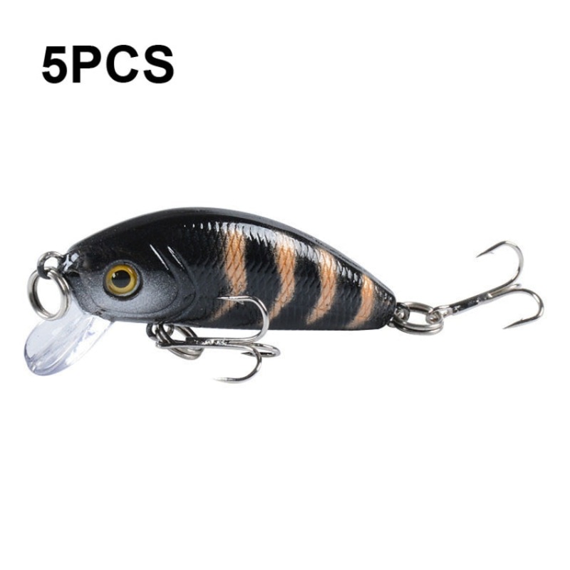 5 PCS M0081 5cm 3.6g Bionic Lure Mino Plastic Hard Lure(1)