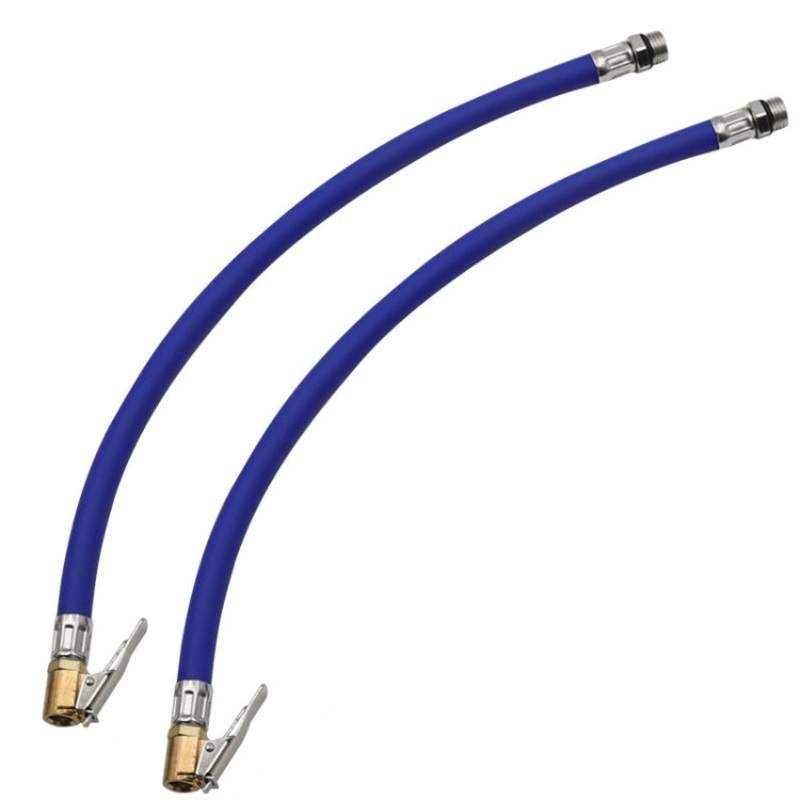 Bicycle Car Tire Rubber Tube Pump Nozzle (12.5mm) Blue