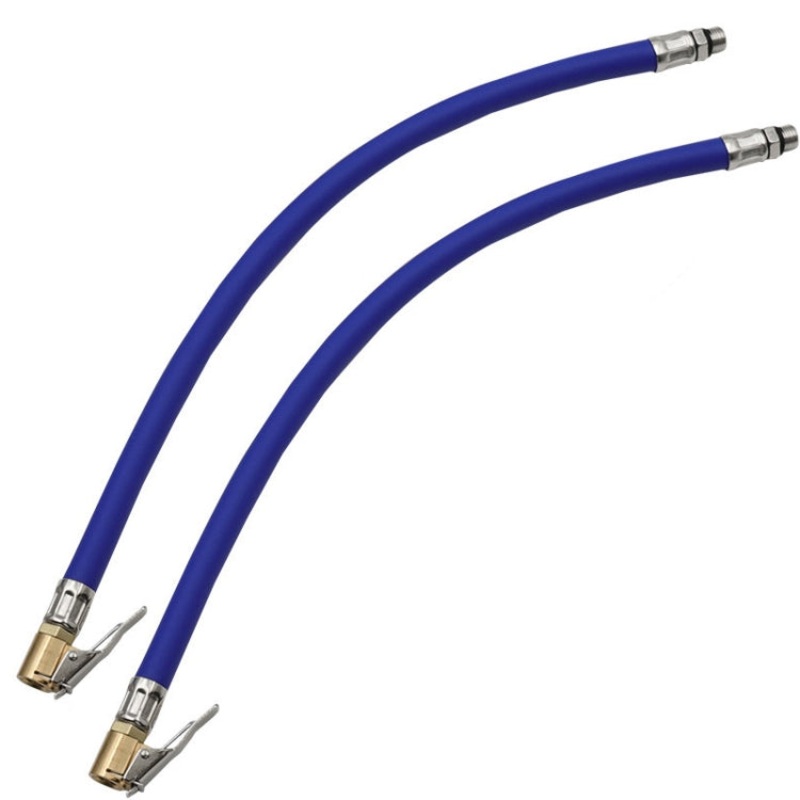 Bicycle Car Tire Rubber Tube Pump Nozzle 9.5mm Blue
