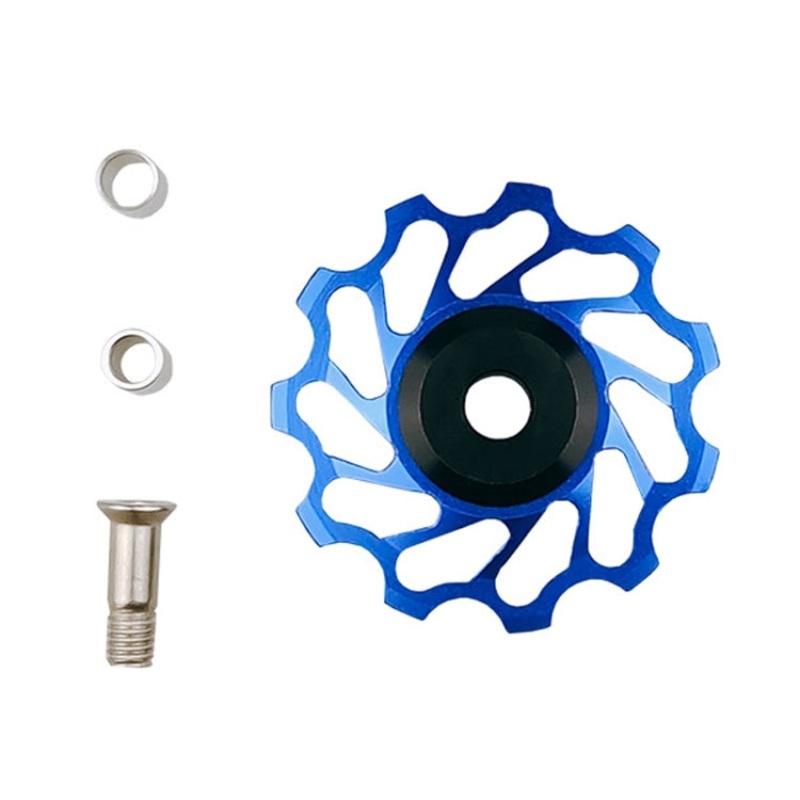 BIKERSAY Bicycle Rear Derailleur Bearing Guide Wheel Accessories, Color: SDL-11 Blue