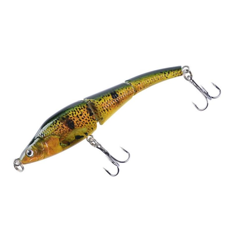 LB22 9.5cm/8.9g Multi-section VIB Plastic Hard Lures Painted Bionic Lures(2)