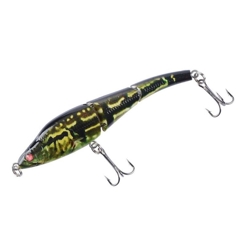 LB22 9.5cm/8.9g Multi-section VIB Plastic Hard Lures Painted Bionic Lures(3)