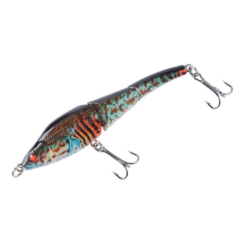 LB22 9.5cm/8.9g Multi-section VIB Plastic Hard Lures Painted Bionic Lures(4)