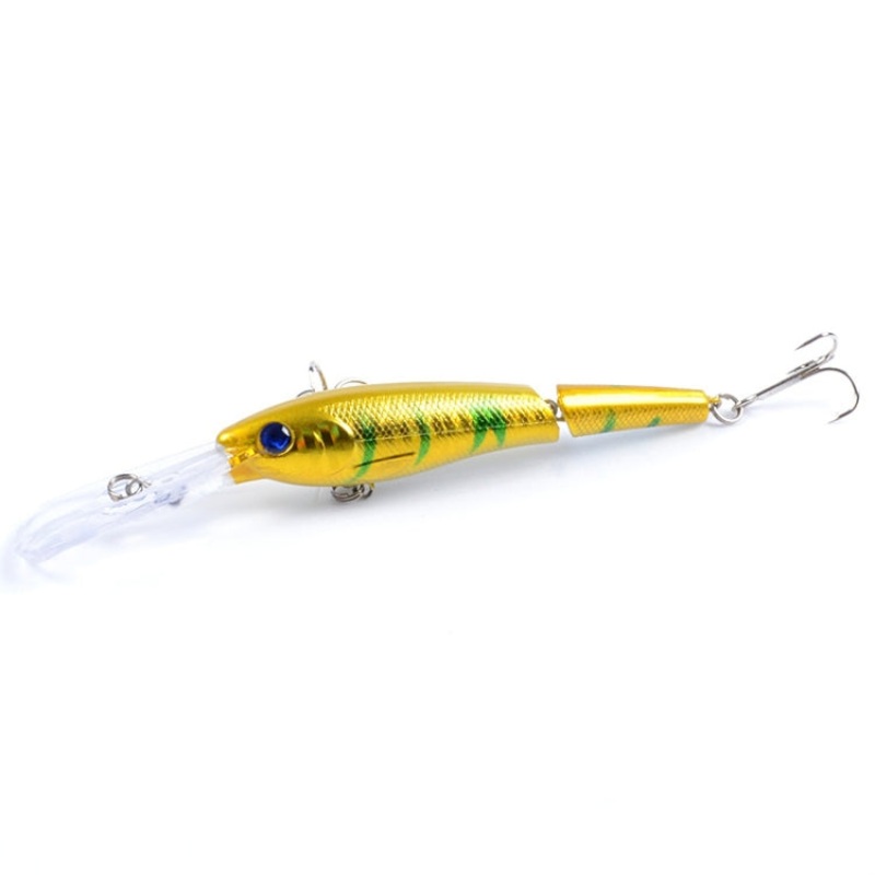 M0208 13.3cm/13.4g Lure Bionic Multi-section Mino Fake Lure Plastic Lure(1)