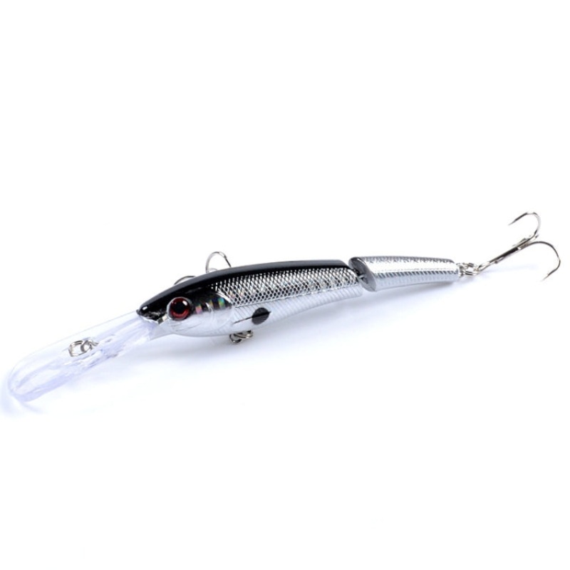 M0208 13.3cm/13.4g Lure Bionic Multi-section Mino Fake Lure Plastic Lure(6)